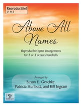 Above All Names Handbell sheet music cover